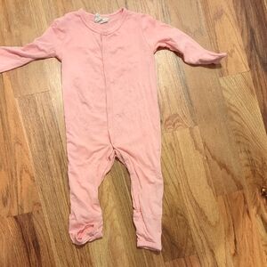 Kyte BAMBOO Snap Romper Euc 12-18 Months Pink